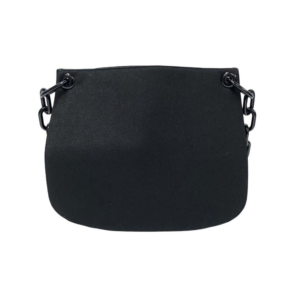 PRADA Black Canvas Shoulder Bag - Picture 4 of 9
